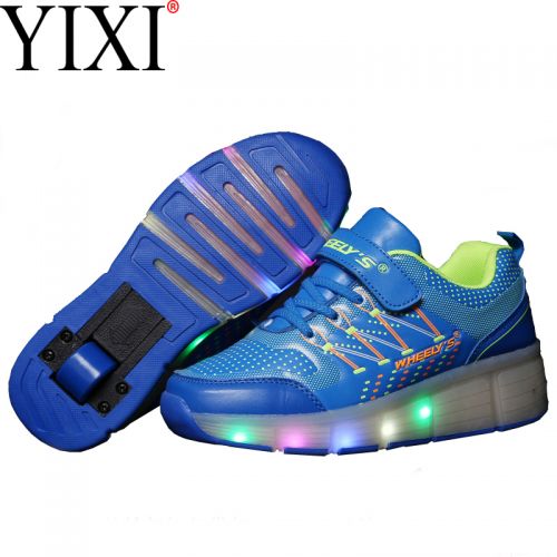 Baskets à roulettes pour homme femme enfant - Ref 2567025