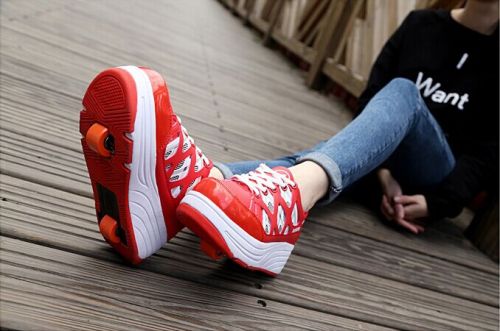 Baskets à roulettes pour homme femme enfant - Ref 2567313