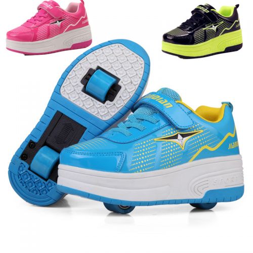 Baskets à roulettes pour homme femme enfant - Ref 2568194