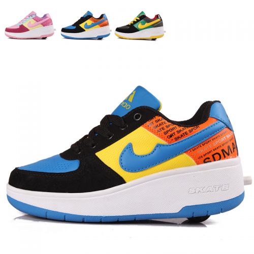 Baskets à roulettes pour homme femme enfant - Ref 2568491