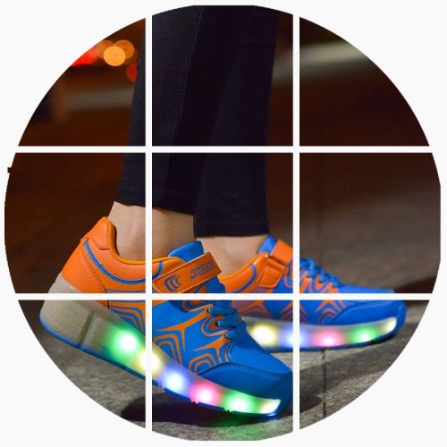 Baskets à roulettes pour homme femme enfant SPORT - Ref 2570438
