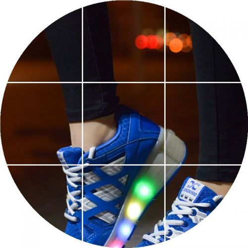 Baskets à roulettes pour homme femme enfant - Ref 2570692