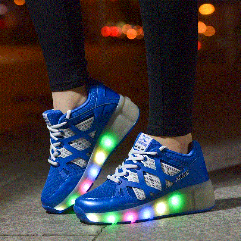 Baskets à roulettes pour homme femme enfant - Ref 2570727