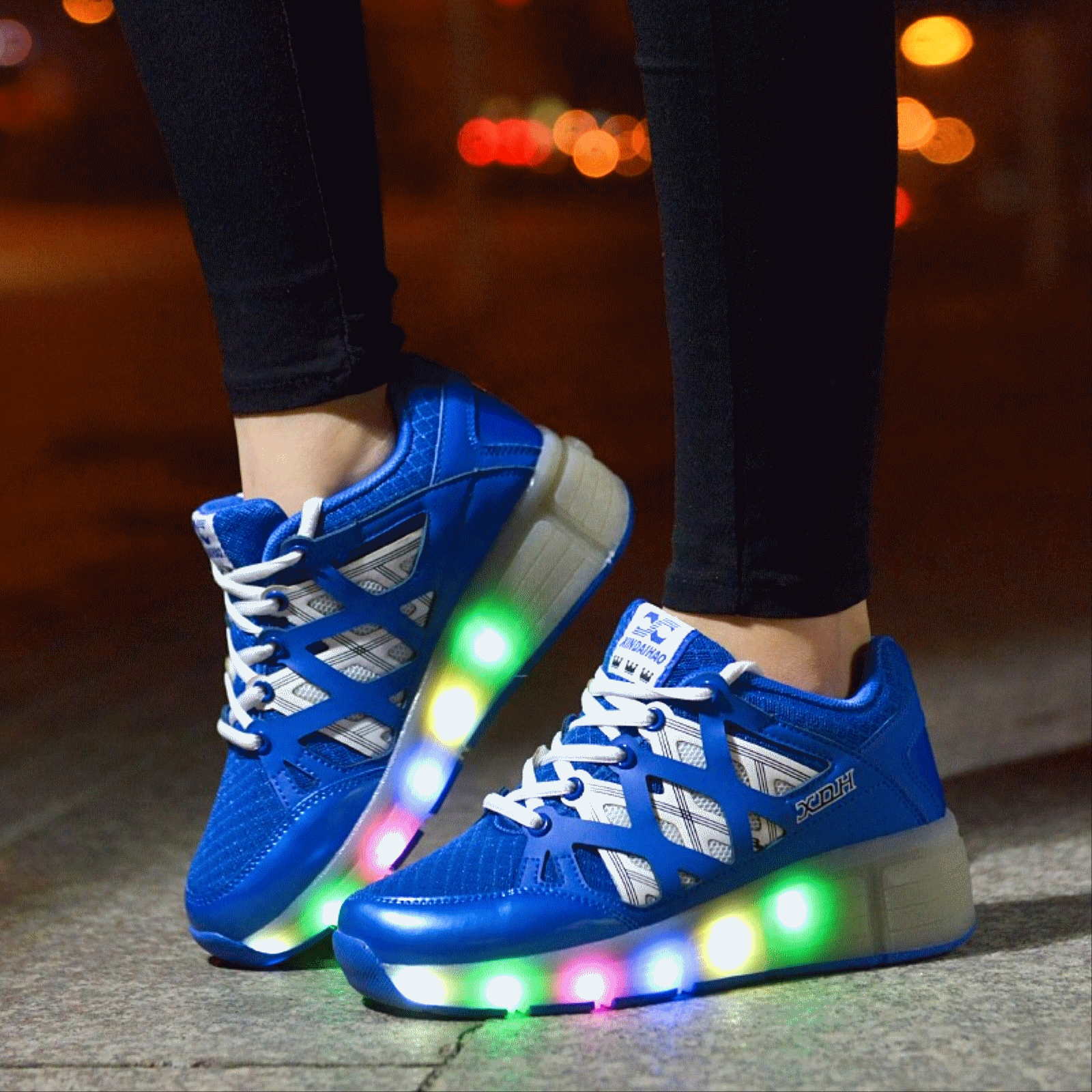 Baskets à roulettes pour homme femme enfant SPORT - Ref 2570784