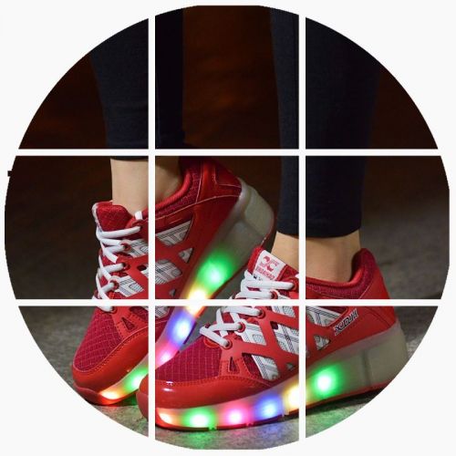 Baskets à roulettes pour homme femme enfant SPORT - Ref 2570866