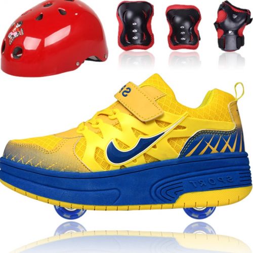 Baskets à roulettes pour homme femme enfant - Ref 2572776