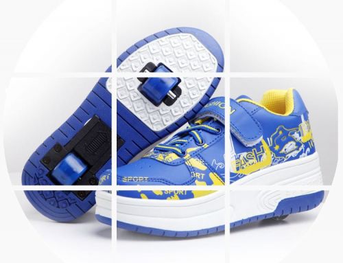 Baskets à roulettes pour homme femme enfant - Ref 2572857