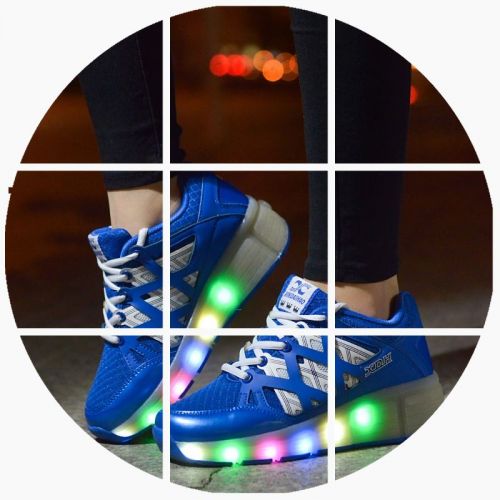 Baskets à roulettes pour homme femme enfant SPORT - Ref 2572909