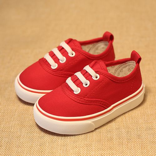 Baskets enfants en toile SAMISOBO pour printemps - semelle caoutchouc naturel Ref 1003418