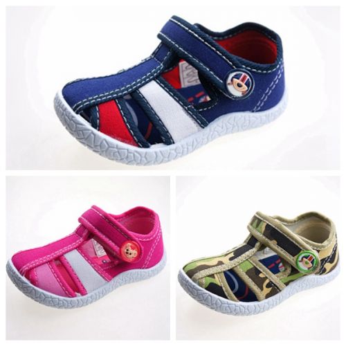 Baskets enfants en toile creux pour printemps - semelle plastique Ref 1005227