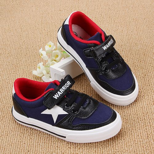 Baskets enfants en toile WARRIOR pour printemps - semelle caoutchouc Ref 1005346