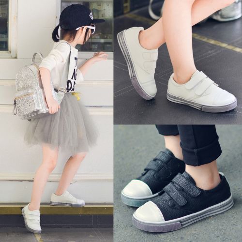 Baskets enfants en similicuir PINKPIG pour printemps - semelle caoutchouc Ref 1005673