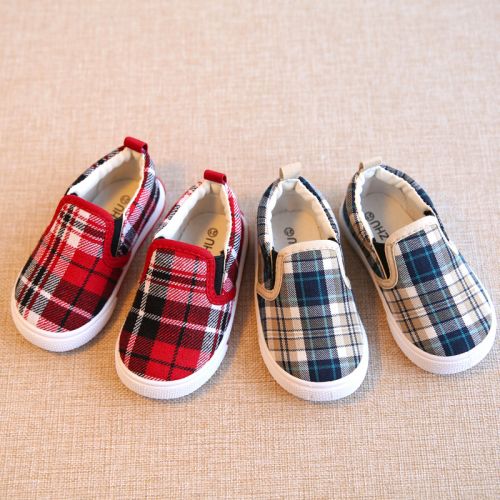 Baskets enfants en toile pour printemps - semelle caoutchouc naturel Ref 1005703