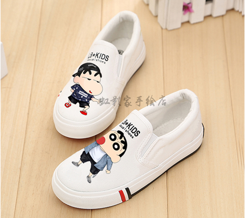 Baskets enfants en toile SHINCHAN pour Toute saison - semelle vulcanisation Ref 1005812