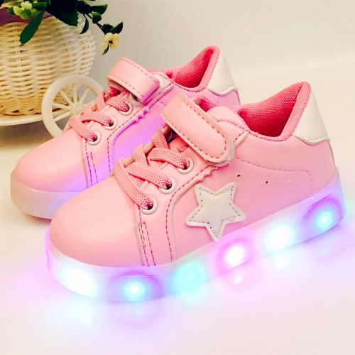 Baskets enfants coutures en cuir pour Toute saison - semelle caoutchouc naturel Ref 1005894