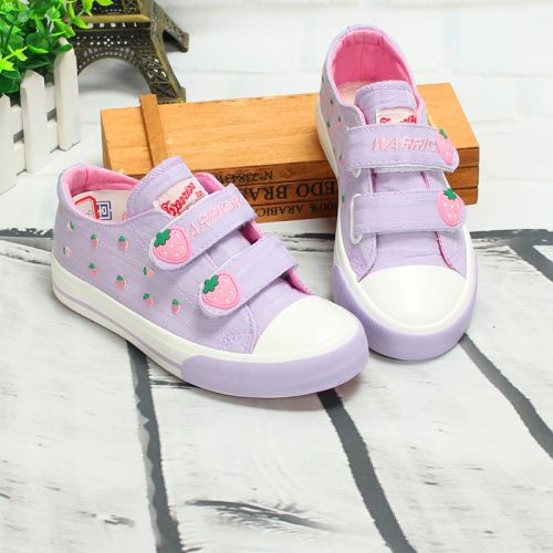Baskets enfants en toile WARRIOR pour Toute saison - semelle caoutchouc Ref 1006306