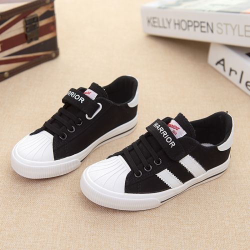 Baskets enfants en toile WARRIOR pour printemps - semelle caoutchouc Ref 1007039