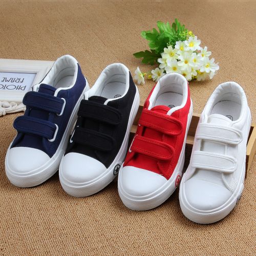 Baskets enfants en toile pour Toute saison - semelle caoutchouc Ref 1007056