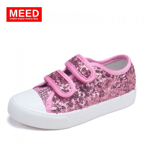 Baskets enfants MEED paillette pour printemps - semelle Ref 1007409