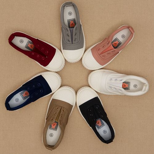 Baskets enfants en toile LADINBABY pour printemps - semelle caoutchouc Ref 1007968