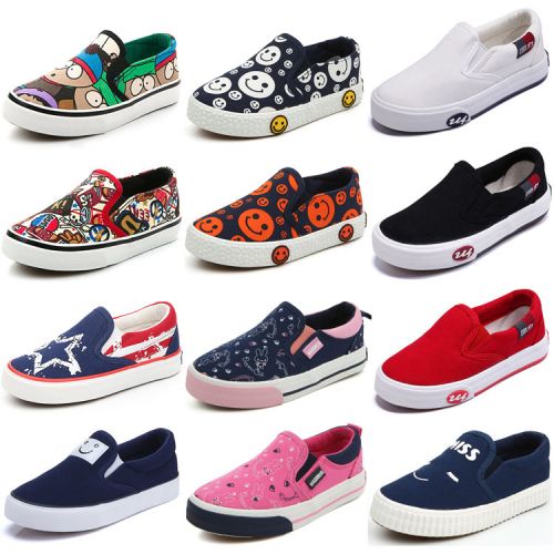 Baskets enfants en toile WARRIOR pour printemps - semelle caoutchouc Ref 1007986