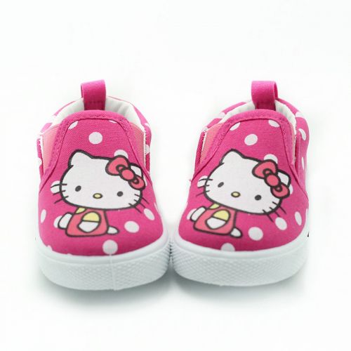 Baskets enfants en toile pour printemps - semelle plastique Ref 1008919