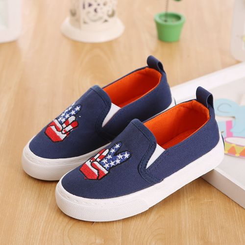 Baskets enfants en toile WARRIOR pour printemps - semelle caoutchouc Wear Ref 1009116