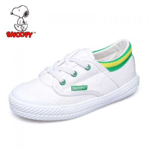 Baskets enfants en toile SNOOPY pour printemps - semelle vulcanisation Ref 1010167