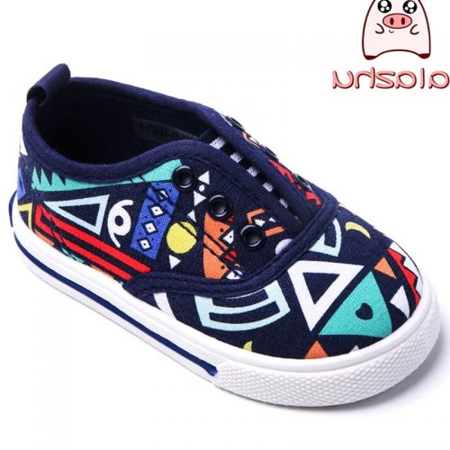 Baskets enfants en toile pour printemps - semelle caoutchouc Wear Ref 1010286