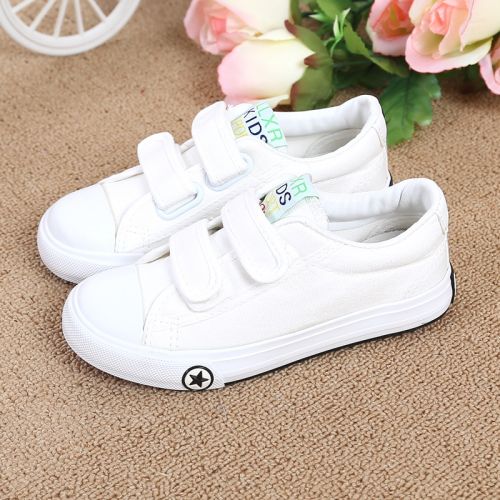 Baskets enfants en toile pour Toute saison - semelle caoutchouc antidérapant Ref 1010454