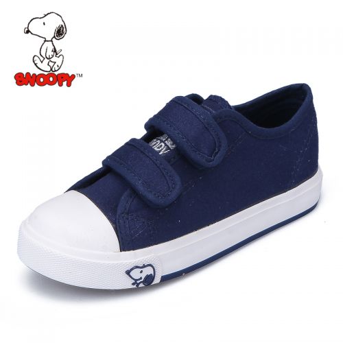 Baskets enfants en toile SNOOPY pour printemps - semelle caoutchouc Ref 1010613