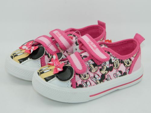 Baskets enfants en toile MINNIEMOUSE pour Toute saison - semelle caoutchouc Ref 1010955