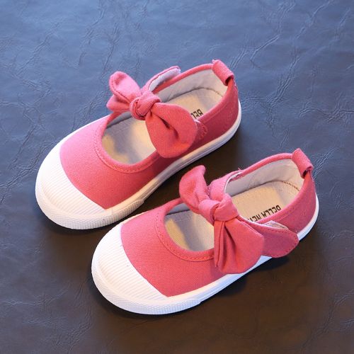 Baskets enfants en toile pour printemps - Ref 1011104