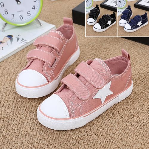 Baskets enfants en toile pour printemps - semelle caoutchouc Wear Ref 1013165