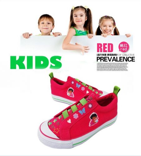 Baskets enfants en toile pour Toute saison - semelle caoutchouc Ref 1013775