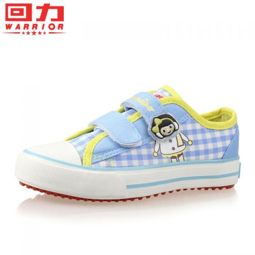 Baskets enfants en toile WARRIOR pour printemps - semelle caoutchouc Ref 1014580