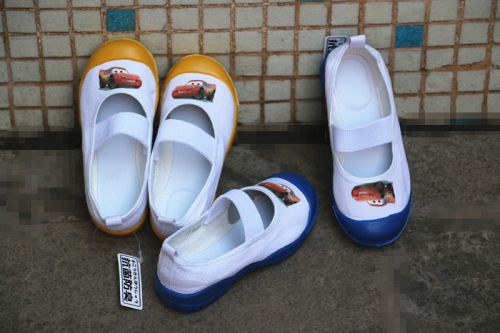 Baskets enfants en toile pour printemps - semelle fond composite Ref 1014669