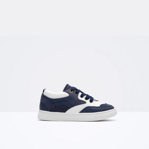 Baskets enfants en similicuir pour printemps - semelle caoutchouc Wear Ref 1014766