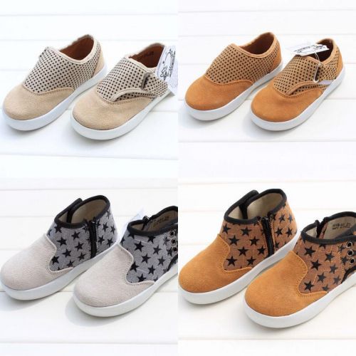 Baskets enfants HEBE coutures en cuir pour printemps - semelle caoutchouc Ref 1014880