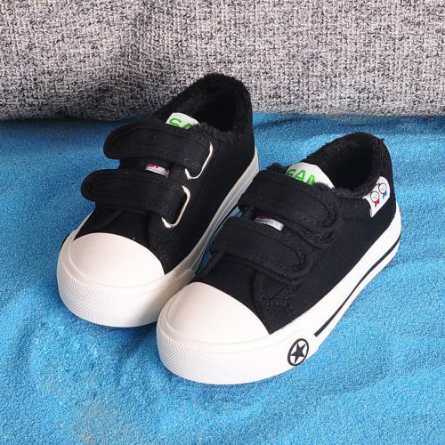 Baskets enfants en toile SAMISOBO pour hiver - semelle plastique Ref 1014904