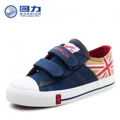 Baskets enfants en toile WARRIOR pour Toute saison - semelle caoutchouc Ref 1014995