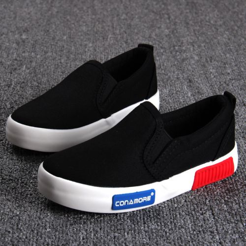 Baskets enfants en toile pour Toute saison - semelle caoutchouc Ref 1015430