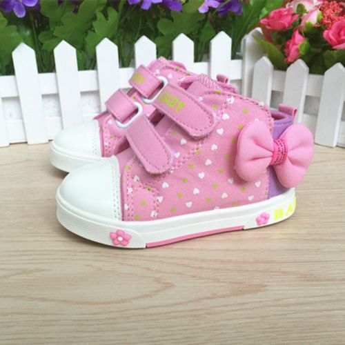 Baskets enfants en toile pour printemps - Ref 1015606