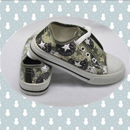 Baskets enfants en toile pour printemps - Ref 1016626