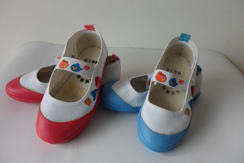 Baskets enfants pour printemps - semelle caoutchouc Ref 1017047