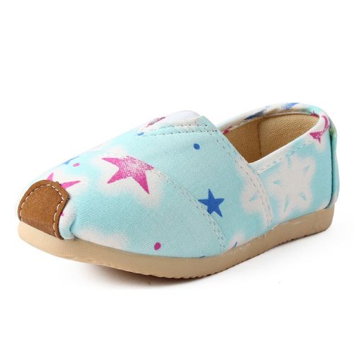 Baskets enfants en toile pour printemps - Ref 1017786