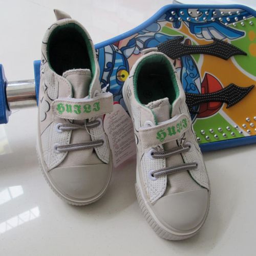 Baskets enfants en toile pour Toute saison - semelle caoutchouc Ref 1017872