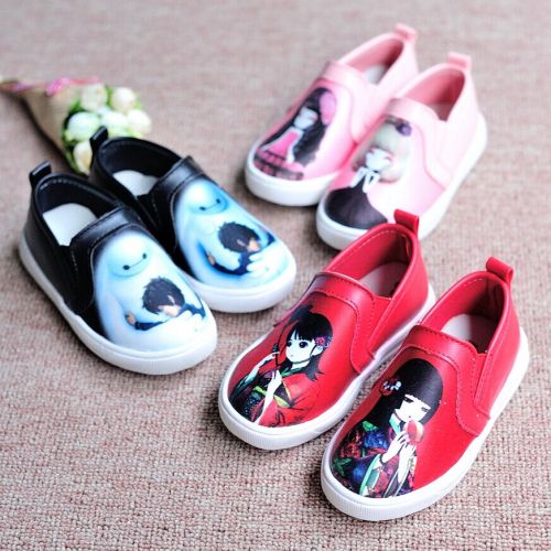 Baskets enfants pour printemps - semelle caoutchouc Ref 1018633