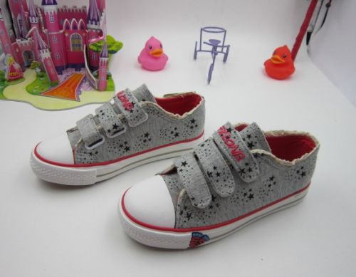 Baskets enfants en toile pour Toute saison - semelle caoutchouc Ref 1018796