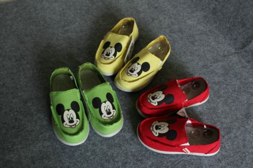Baskets enfants en toile pour printemps - semelle EVA Ref 1018883